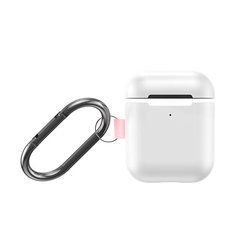 Кейс Baseus Let's go Woven Label Hook Protective Case For Pods 1/2 белый