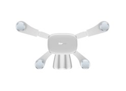 Автомобильный держатель Baseus Horizontal Screen Gravity Holder белый
