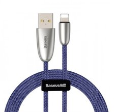 Кабель Baseus Torch Series Data Cable USB для IPhone 1.5A 2m синий