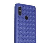 Baseus BV Weaving Case For Xiaomi Mi 8 голубой