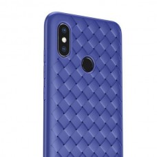 Baseus BV Weaving Case For Xiaomi Mi 8 голубой