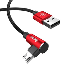Кабель Baseus MVP Elbow Type Cable USB For Micro 1.5 A 2M красный