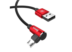 Кабель Baseus MVP Elbow Type Cable USB For Micro 1.5 A 2M красный