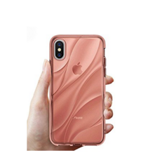 Baseus Water modelling Case для iPhone X розовый