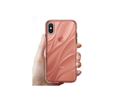 Baseus Water modelling Case для iPhone X розовый
