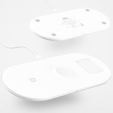 Беспроводная зарядка Baseus Smart 3in1 белый