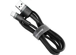Кабель для Baseus Cafule USB для iPhone 1.5A 2 М серо-черный