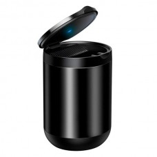 Автомобильная пепельница Baseus Premium Car Ashtray черный
