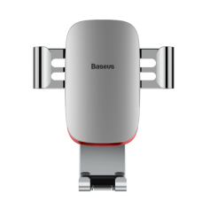 Автомобильный держатель Baseus Metal Age Gravity Car Mount серебристый