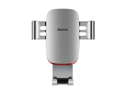 Автомобильный держатель Baseus Metal Age Gravity Car Mount серебристый
