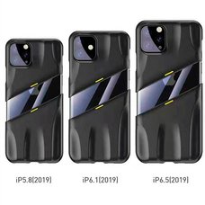 Чехол Baseus Let's go Airflow Cooling Game Protective Case For iPhone 11 Pro Max серо-желтый