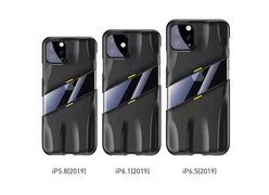Чехол Baseus Let's go Airflow Cooling Game Protective Case For iPhone 11 Pro Max серо-желтый