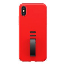 Baseus Little Tail Case for iPhone X красно-черный