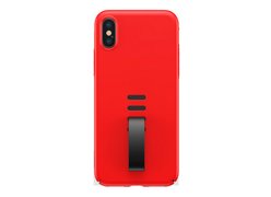 Baseus Little Tail Case for iPhone X красно-черный