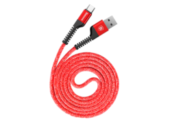 Кабель Baseus Usb Cable to Lightning Confidant Anti-break 1м красный