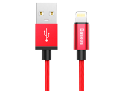 Кабель для Apple Baseus Simple Version of AntiLa Series USB - Lightning 1 М красный