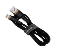 Кабель Baseus Kevlar Cable USB for Lightning 2A 0.5M золотой