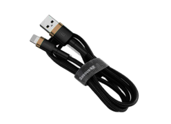 Кабель Baseus Kevlar Cable USB for Lightning 2A 0.5M золотой