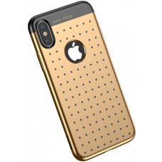 Baseus Star lighting Case For iPhone X золотой