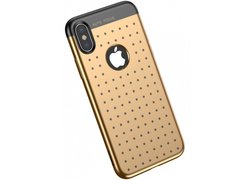 Baseus Star lighting Case For iPhone X золотой