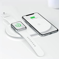 Беспроводное зарядное устройство Baseus Smart 2in1 (кабель USB Type-C)