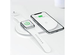 Беспроводное зарядное устройство Baseus Smart 2in1 (кабель USB Type-C)
