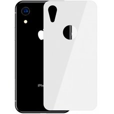 Защитное стекло Baseus 4D Tempered Back Glass для задней панели iPhone XR белый