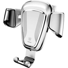 Автомобильный держатель Baseus Gravity Car Mount серебряный