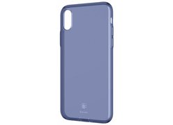 Baseus Simple Series Case iPhone X/XS прозрачно-синий
