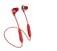 Bluetooth-наушники с микрофоном Baseus Encok S10 Dual Dynamic красный