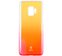 Чехол Baseus Glaze for Samsung Galaxy S9 оранжевый
