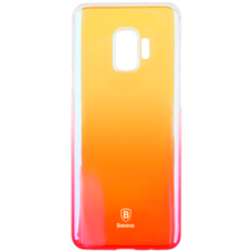 Чехол Baseus Glaze for Samsung Galaxy S9 оранжевый