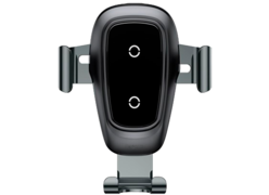Автодержатель Baseus Metal Gravity Car Mount Silver 10W черный