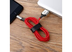 Кабель Baseus X-type lightning 2.4 А 1 М красный