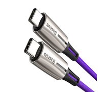 Кабель Baseus Water Drop-shaped Lamp Type-C 1M фиолетовый