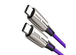 Кабель Baseus Water Drop-shaped Lamp Type-C 1M фиолетовый