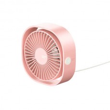 Настольный вентилятор Flickering Desktop Fan розовый