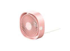 Настольный вентилятор Flickering Desktop Fan розовый