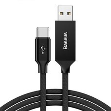 Кабель USB-Lightning Baseus Artistic Striped USB Cable черный