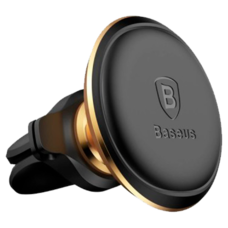 Крепление Baseus Magnetic Air Vent Car Mount Holder Black золотой