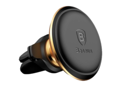 Крепление Baseus Magnetic Air Vent Car Mount Holder Black золотой