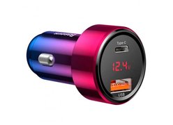 Автомобильное зарядное устройство Baseus Magic Series PPS(Type-c PD+QC) красный