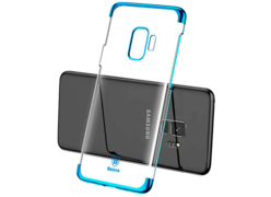 Чехол Baseus Glitter Case для Samsung Galaxy S9 голубой