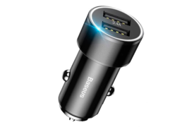 Автомобильное зарядное устройство Baseus Small Crew 3.4A черный