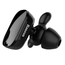Вакуумная Bluetooth-гарнитура Baseus Encok W02 Truly Wireless headset черный