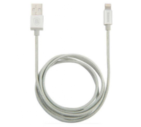 Кабель для Apple Baseus Simple Version of AntiLa Series USB для Lightning 1.8M серебристый
