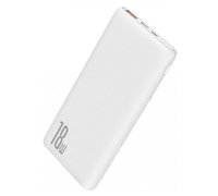 Внешний аккумулятор Baseus Bipow Quick Charge Power Bank PD+QC 10000mAh 18W белый
