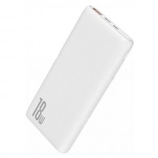 Внешний аккумулятор Baseus Bipow Quick Charge Power Bank PD+QC 10000mAh 18W белый