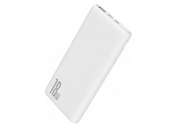 Внешний аккумулятор Baseus Bipow Quick Charge Power Bank PD+QC 10000mAh 18W белый