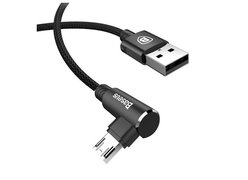 Кабель Baseus MVP Elbow Type Cable USB For Micro 2A 1M черный